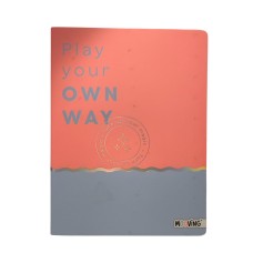 CUADERNO RAYADO T/F X 48 H MOOVING COSIDO A HILO PASTEL BLOCK