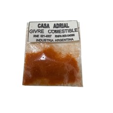 BRILLO COMESTIBLE X 1 G NARANJA - GIBRE COMESTIBLE - BRILLANTINA COMESTIBLE