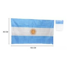 BANDERA ARGENTINA LIVIANA 90 CM X 150 CM