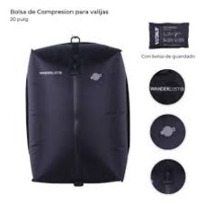 BOLSA DE ALMACENAMIENTO AL VACIO - COMPRESION PARA VALIJA DE 20 PULG WANDERLUST