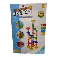 LABERTINTO CARRERA DE BOLITAS X 50 PIEZAS KIDS CLUB