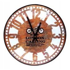 RELOJ DE PARED 30 CM LONDON CALLING