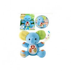 ANIMALITO DE PELUCHE CON LUZ Y SONIDO LITTLE ANIMAL PALS ELEFANTE