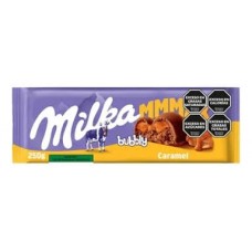 CHOCOLATE MILKA X 250 G MMMAX BUBLY CARAMEL