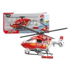 HELICOPTERO DE RESCATE CON LUZ Y SONIDO CITY SERIES