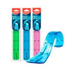 REGLA 20 CM FLEXIBLE MAPED