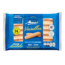 GALLETITAS VAINILLAS X 160 G MAURI