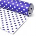 CARTULINAS ESTAMPADAS LUNARES AZUL Y BLANCO