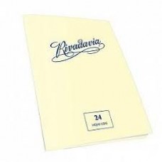 CUADERNO LISO X 24 H RIVADAVIA