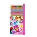 LAPICES DE COLORES X 12 LARGOS PERSONAJES PRINCESAS