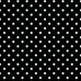 PAPEL DE FORRAR A LUNARES NEGRO CON PINTITAS BLANCAS