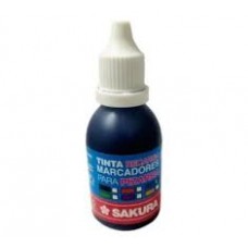 TINTA PARA MARCADORES PIZARRA NEGRA SAKURA