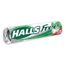 PASTILLAS HALLS FREE MENTA