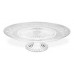 BANDEJA PARA TORTA DE VIDRIO CON PIE 29 CM BANDEJA PARA TORTA DE VIDRIO CON PIE 29 CM
