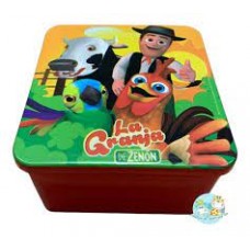 CAJA HERMETICA SANDWICHERA PERSONAJES LA GRANJA DE ZENON