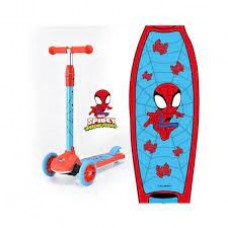 MONOPATIN SPIDERMAN 3 RUEDAS, LUZ Y SONIDO