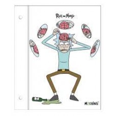 CARPETA Nº 3 CON CORDON RICK AND MORTY MOOVING