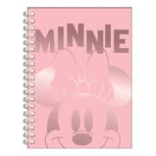CUADERNO CON ESPIRAL T/D MOOVING MINNIE X 80 H
