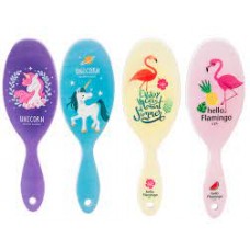 CEPILLO PARA EL CABELLO NEUMATICO OVAL JESSAMY C52  UNICORNIO/FLAMINGO