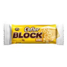 CHOCOLATE COFLER BLOCK X 038 G BLANCO CON MANI