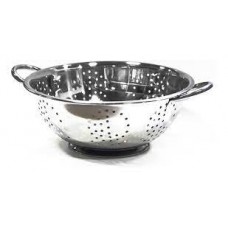 COLADOR DE PASTA ACERO INOXIDABLE 28 CM CAROL CON PIE