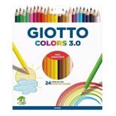 LAPICES DE COLORES X 24 LARGOS GIOTTO STILNOVO