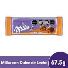 CHOCOLATE MILKA X 67,5 G LECHE CON DULCE DE LECHE CHOCOLATE MILKA X 67,5 G LECHE CON DULCE DE LECHE
