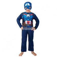 DISFRAZ DE AVENGERS CAPITAN AMERICA TALLE 2