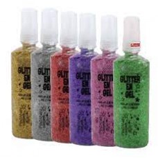 GLITTER EN GEL PARA CABELLO Y ROSTRO FUCSIA