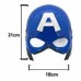 CARETA MASCARA CAPITAN AMERICA PLASTICA