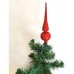 PUNTAL NAVIDEÑO 17 CM ROJO