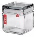 FRASCO DE VIDRIO CUADRADO CRYSTAL ROCK CHICO 15 CM FRASCO DE VIDRIO CUADRADO CRYSTAL ROCK CHICO 15 CM