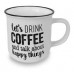 TAZA DE CERAMICA IMITACION ENLOZADO 370 ML