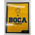 CUADERNO UNIVERSITARIO RAYADO T/F X 80 H BOCA JUNIORS