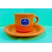 ANCERS - LINEA ORANGE - TAZA DE CAFE CON PLATO X 6