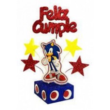 ADORNO DE TORTA - FIGURA TELGOPOR BASE CUBITO SONIC