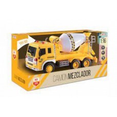 CAMION MEZCLADOR CON LUZ Y SONIDO