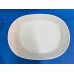 FUENTE OVAL CERAMICA BLANCA CAROL