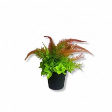 PLANTA ARTIFICIAL EN MACETA VARIOS VERDES