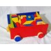 CARRITO DE MADERA CON BLOQUES