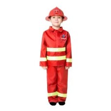 DISFRAZ DE BOMBERO TALLE 3 CANDELA