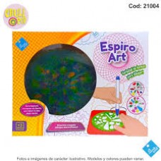 ESPIRO ART PARA DIBUJAR EL DUENDE AZUL