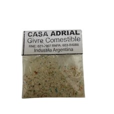 BRILLO COMESTIBLE X 1 G MULTICOLOR - GIBRE COMESTIBLE - BRILLANTINA COMESTIBLE