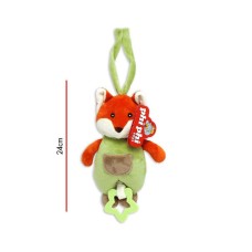 CUNERO MUSICAL DE PELUCHE ZORRITO PHI PHI TOYS 6314