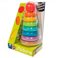 TORRE DE ENCASTRE DE MADERA RAINBOW APILABLE JADORE