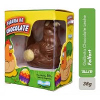 GALLINA DE CHOCOLATE FELFORT X 38 G LECHE