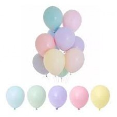 GLOBO LISO 9 PULG. COLORES PASTELES BALONIM X UNIDAD SURTIDOS