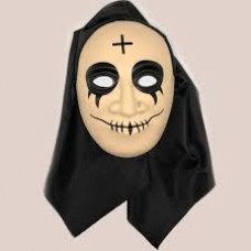 HALLOWEEN - CARETA CROSS TERROR CON CAPUCHA HALLOWEEN - CARETA CROSS TERROR CON CAPUCHA