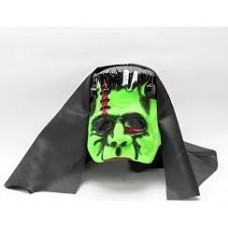 HALLOWEEN - CARETA FRANKESTEIN CON CAPUCHA HALLOWEEN - CARETA FRANKESTEIN CON CAPUCHA