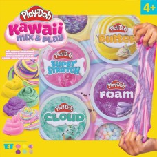 SLIME PLAY-DOH CLOUD - MASA NUBE - KAWAII MIX AND PLAY SLIME PLAY-DOH CLOUD - MASA NUBE - KAWAII MIX AND PLAY